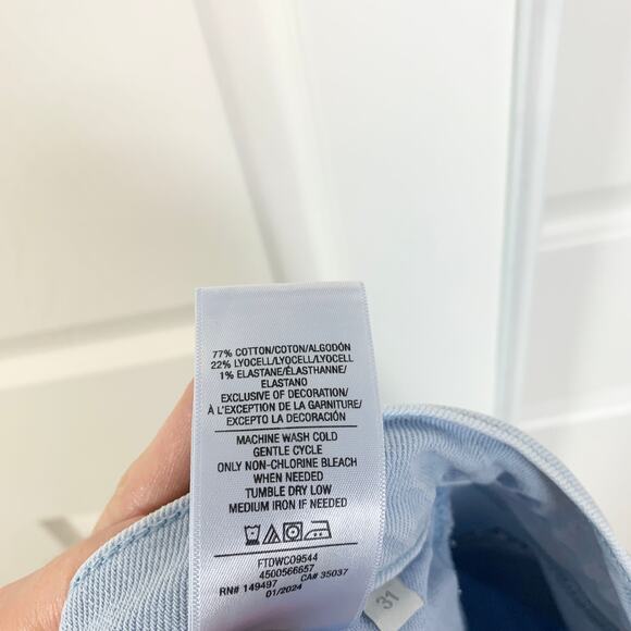 Favorite Daughter The Masha Super High Rise Wide Leg Jean Coastal Size 31 - Picture 8 of 11